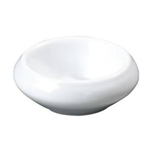White Butter Dish, Pk 48 R48275