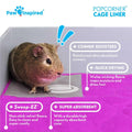 Washable Fleece Guinea Pig Cage Liners & Bedding M6978