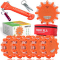 Orange LED Road Flare 6-Pack P35757