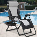 Oversized Zero Gravity Chair with Cup Holder Q450
