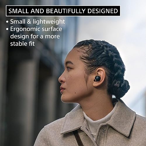 Black Truly Wireless Bluetooth Noise Canceling Earbuds R5884