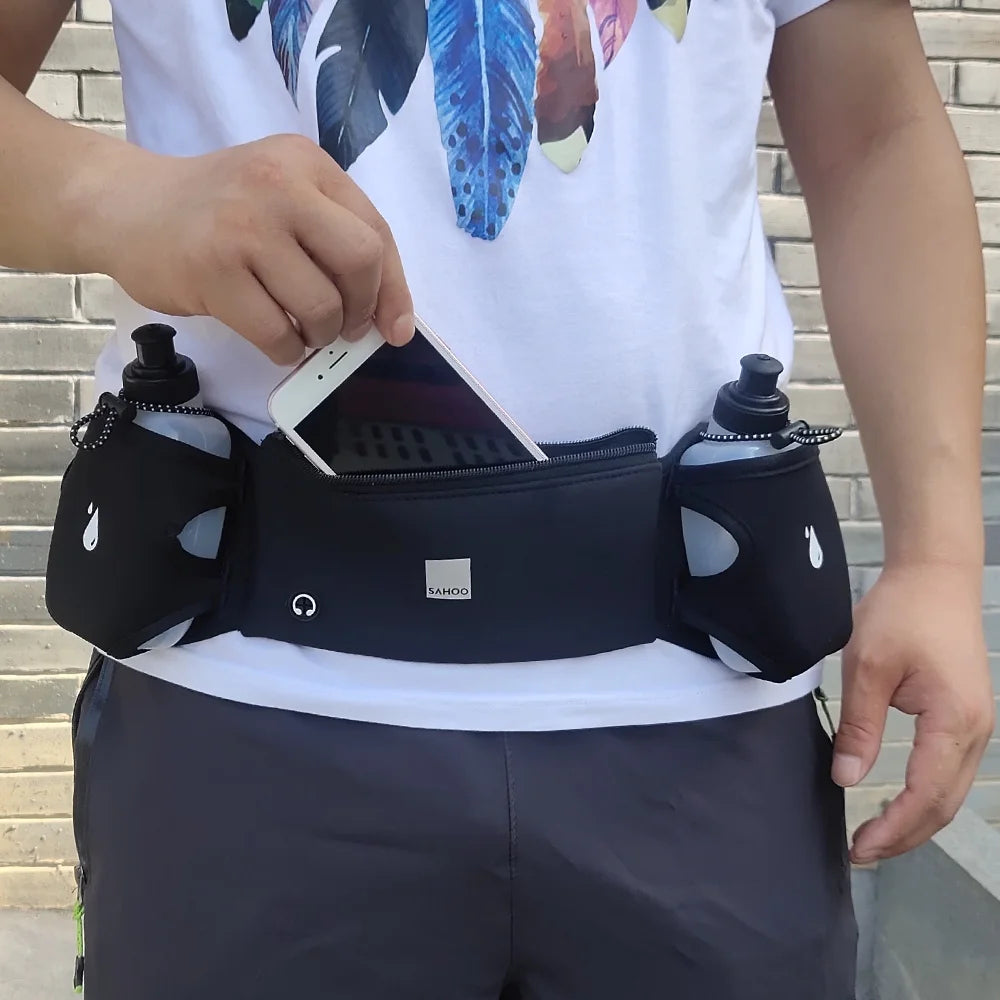 Waist Pack with 2 Water Bottles J90713