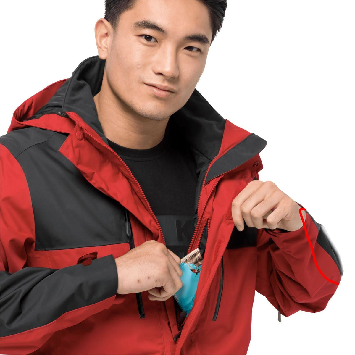 Lava Red Men's Jacket N612132