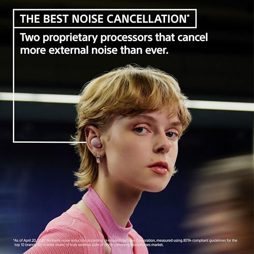Black Truly Wireless Bluetooth Noise Canceling Earbuds R5884