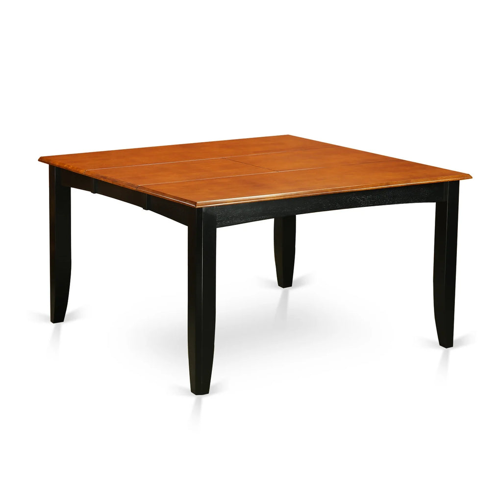 Black Cherry Square Wood 9 Piece Dining Room Set R335