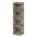 4-Tier Corner Open Shelf Bookcase D7765
