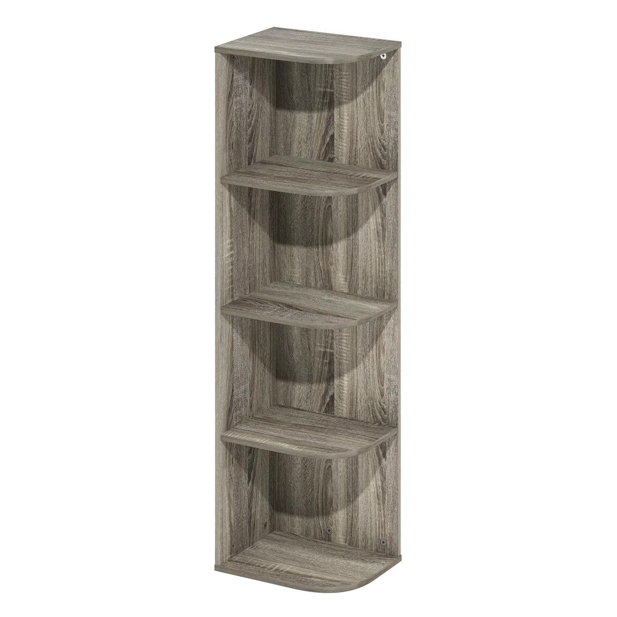 4-Tier Corner Open Shelf Bookcase D7765