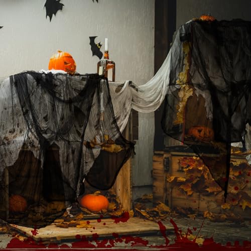 Luminous Halloween Cheesecloth Fabric Decorations O629727