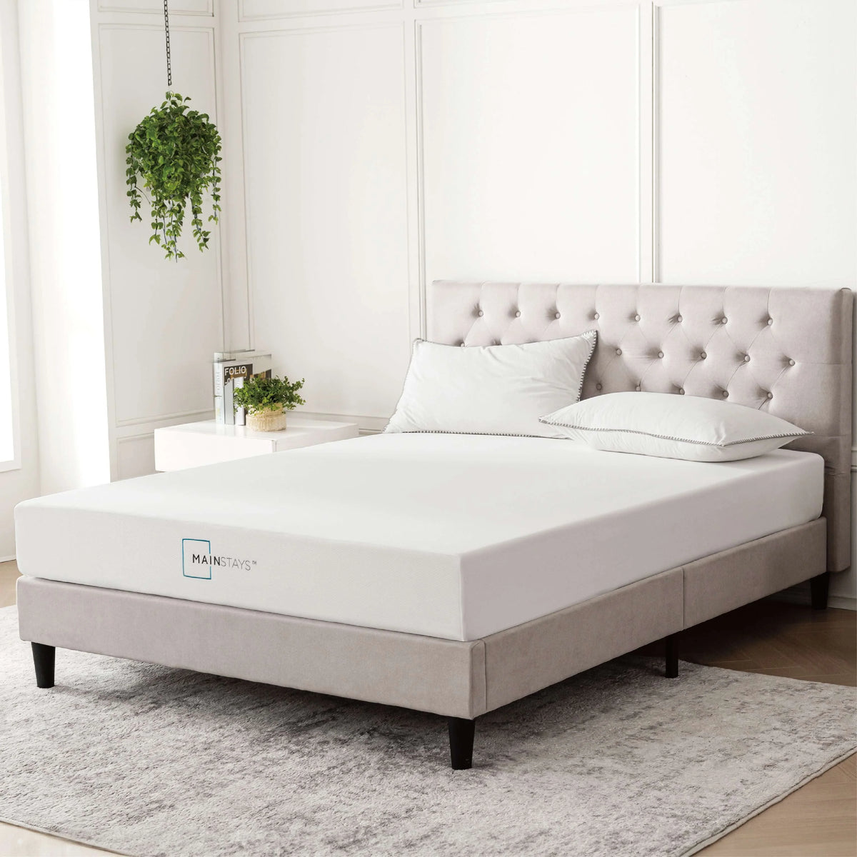 6” Green Tea Infused Memory Foam Mattress, Twin E662