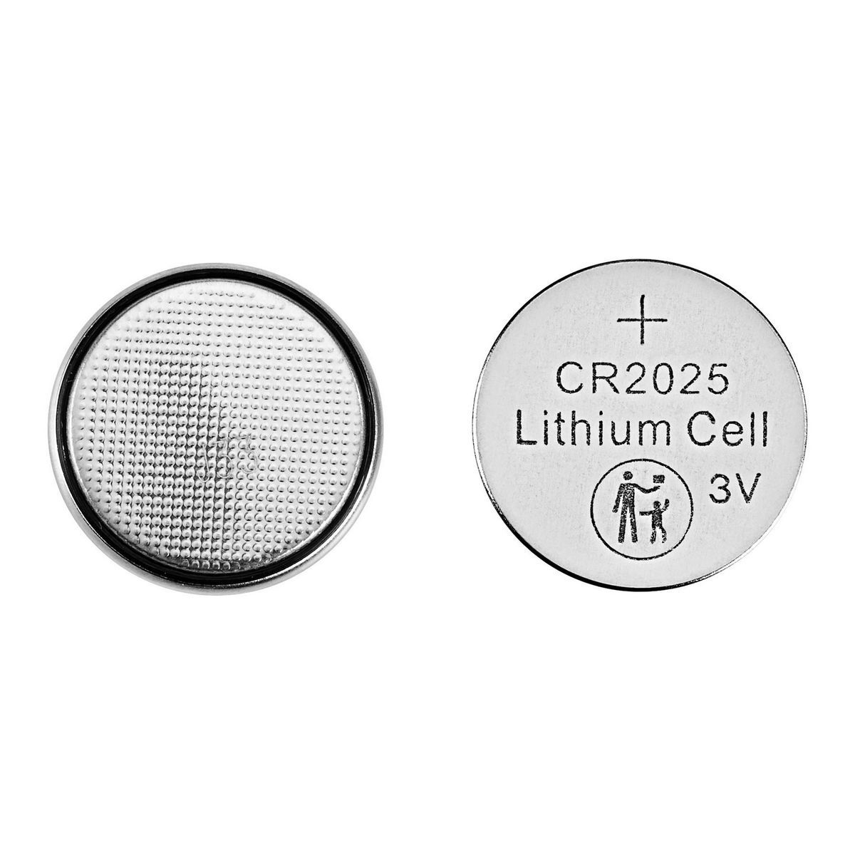 CR2025 Lithium Button Cell Batteries, 4 Pack Z989660