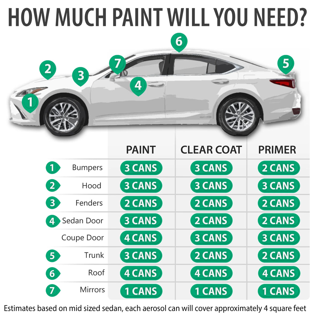 Violet Touch Pearl Automotive Touch Up Paint Spray Kit U4800