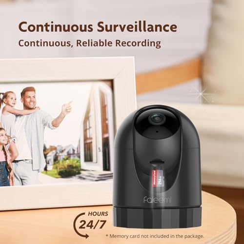 2K Pan/Tilt Indoor WiFi Security Camera W4342