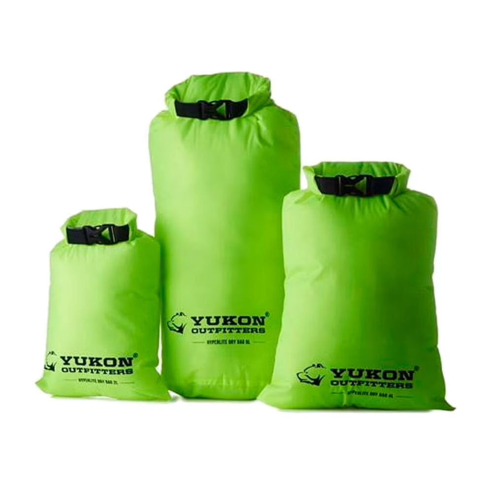 Hyper Green 3-Piece Dry Bag Set F172