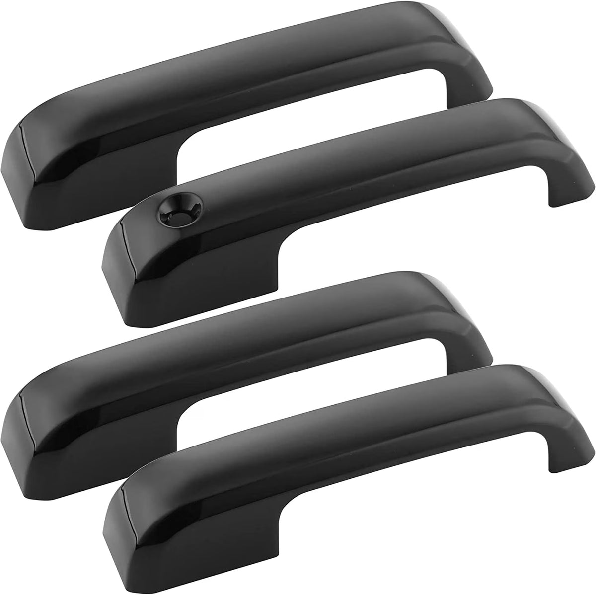 4PCS Gloss Black Exterior Car Door Handle N4517