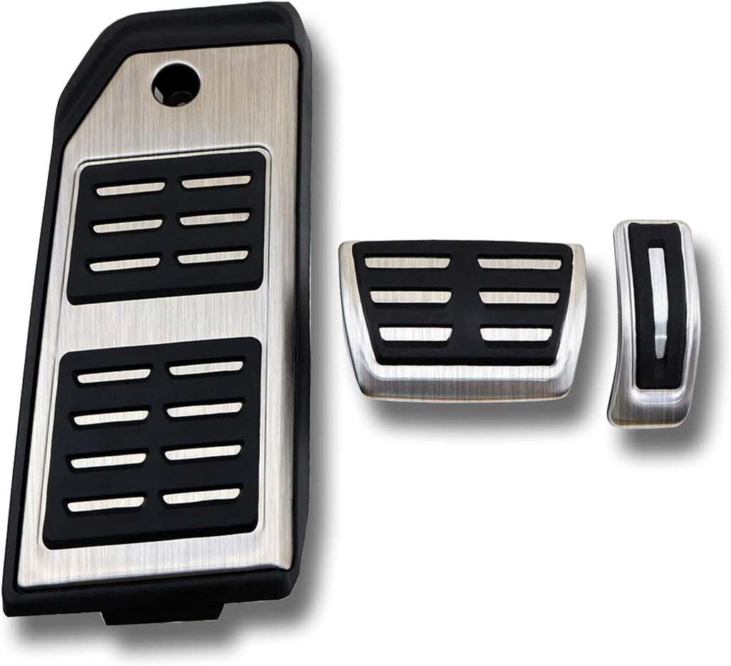Gas Accelerator Brake Footrest Pedal Cover for Audi Q7 Q8 2017 2018 2019 2020 2021 Porsche Cayenne Touareg (Only for LHD) P92475