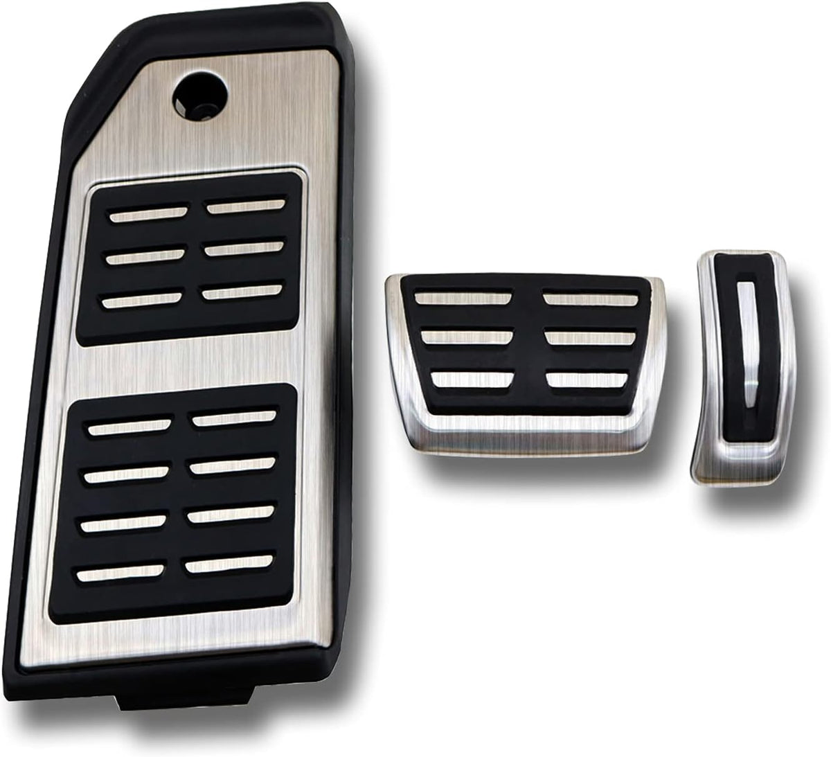 Gas Accelerator Brake Footrest Pedal Cover for Audi Q7 Q8 2017 2018 2019 2020 2021 Porsche Cayenne Touareg (Only for LHD) P92475