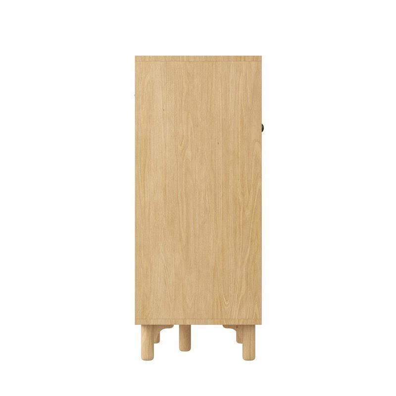Light Ash Wood Bar Cabinet D6986