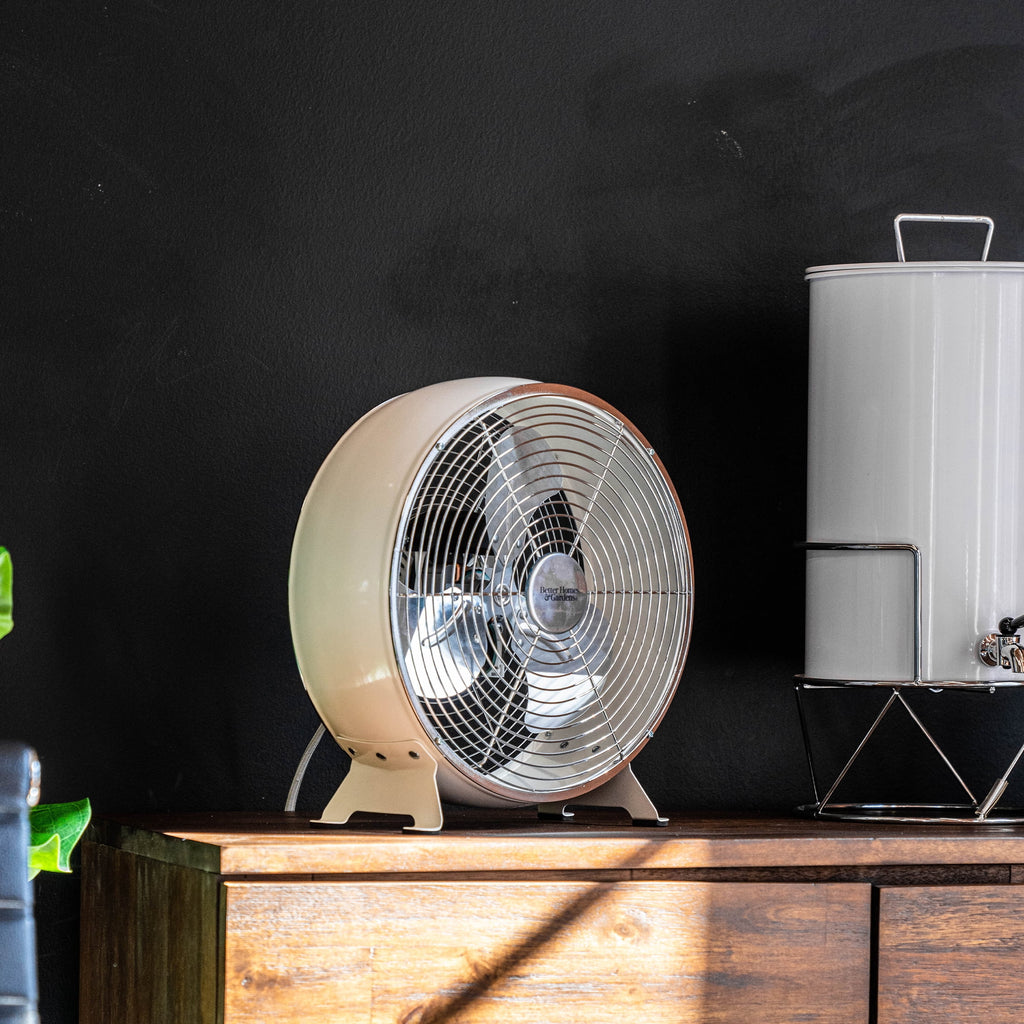 9 inch Retro Table Drum Fan I721