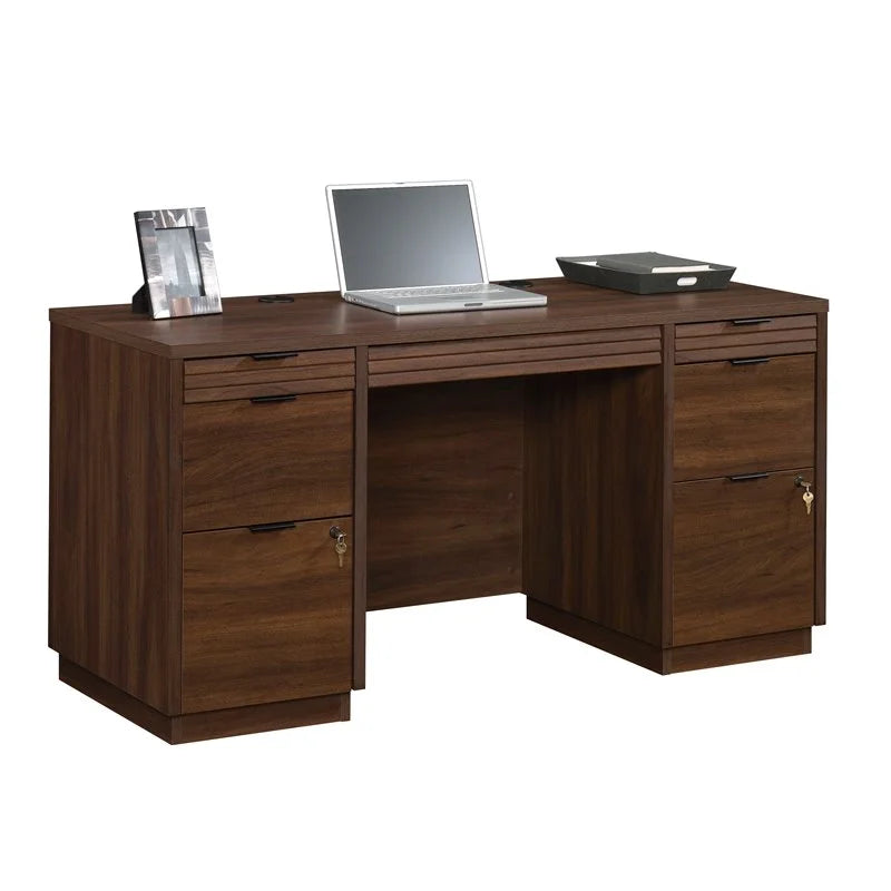 60" Engineered Wood Credenza Desk A226045