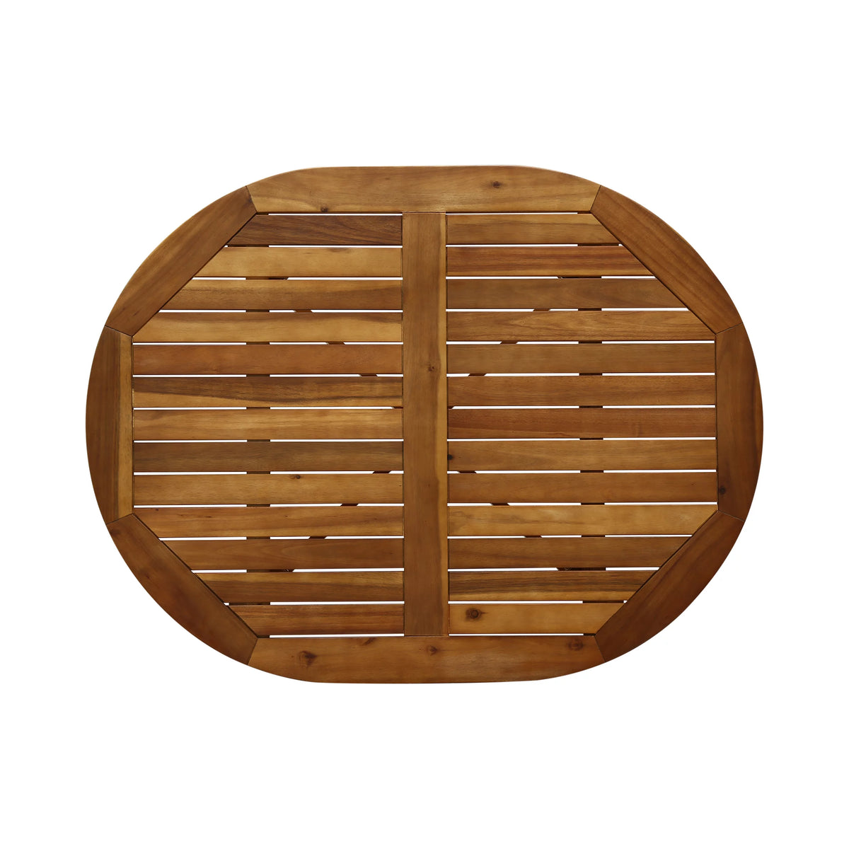 39" Acacia Wood Bar Height Patio Table D34058