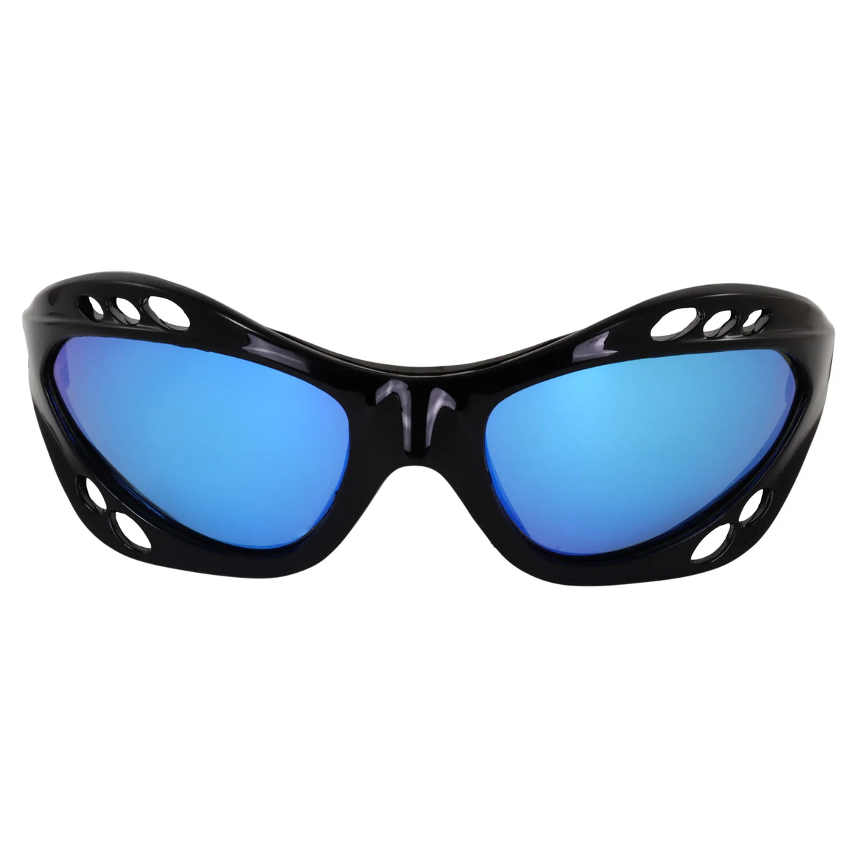 3 Pairs Padded Polarized Sunglasses w/Strap Silver Frame w/Smoke Lens & Black Frame w/ Pink & Green Mirror Lenses W612892