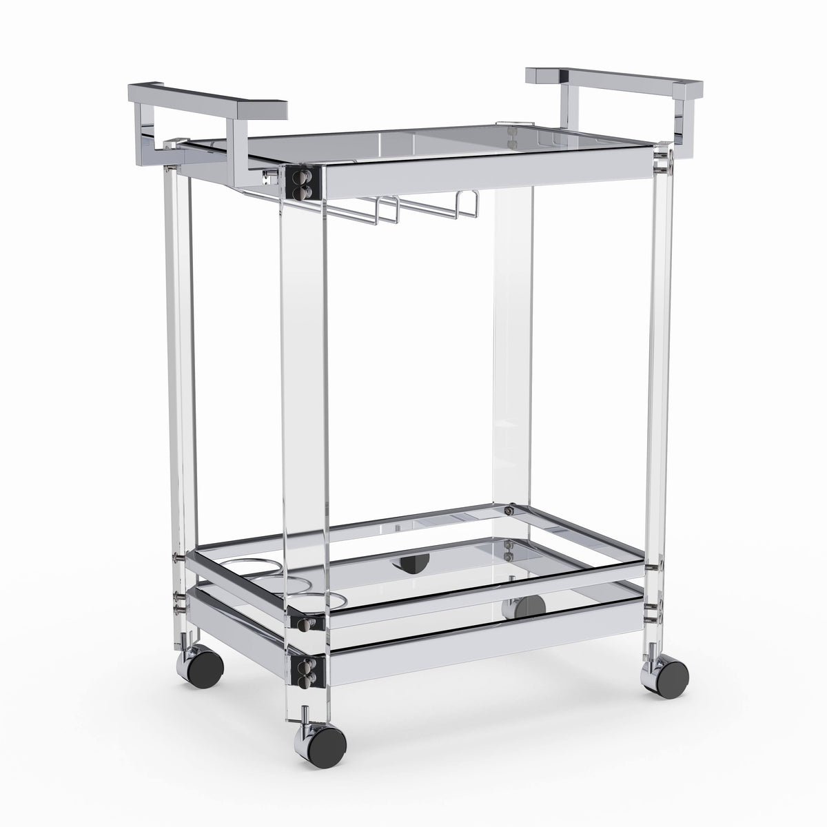 Clear Serving Cart E8126