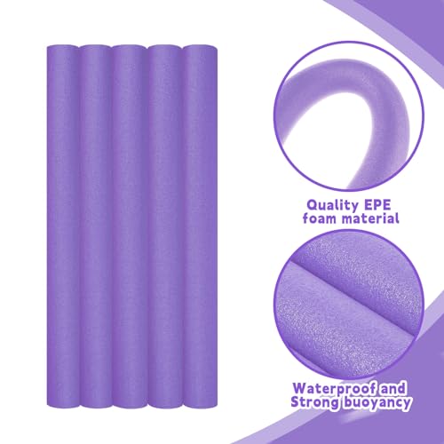 6 Pack Hollow Foam Pool Noodles U3594
