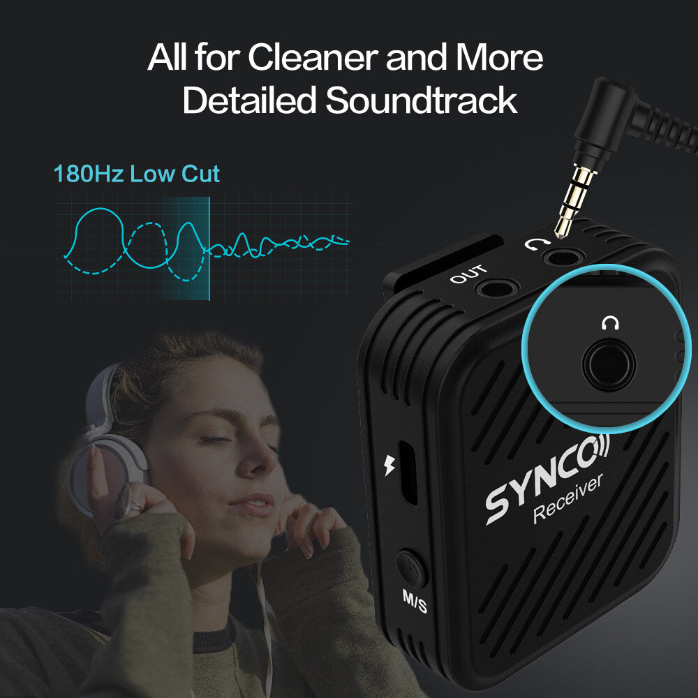 2.4G Wireless Microphone System with 2 Lavalier Microphones N283