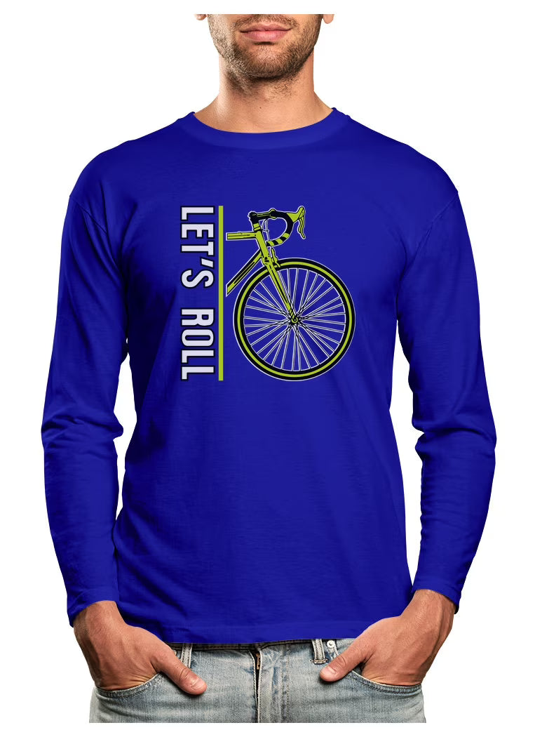 Mens Long Sleeve Cycling T Shirt B52976