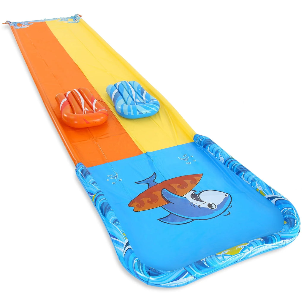 20ft Inflatable Water Slide with 2 Bodyboards and Sprinkler B244176