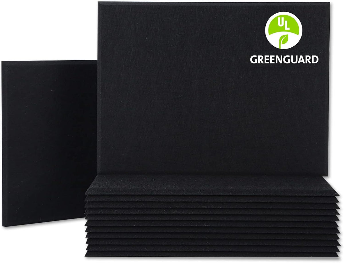 12x12 inch Light Gray Acoustic Panels 6 Pcs N760