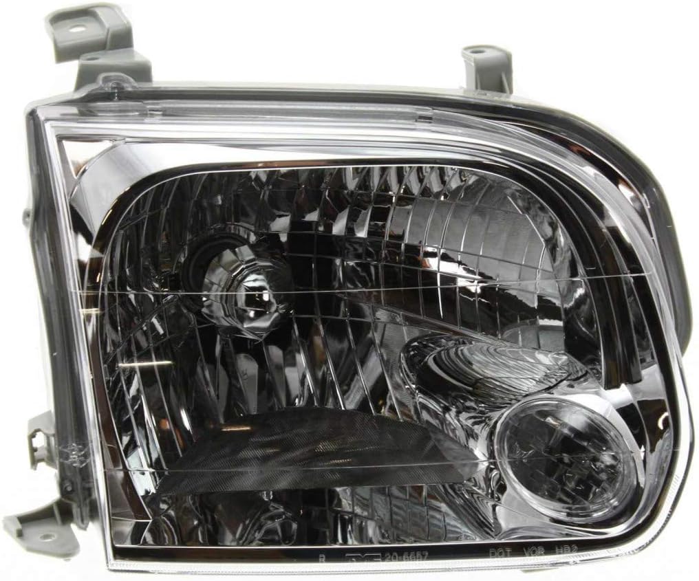 Toyota Tundra Headlight Assembly 2005 2006 Passenger Side X534