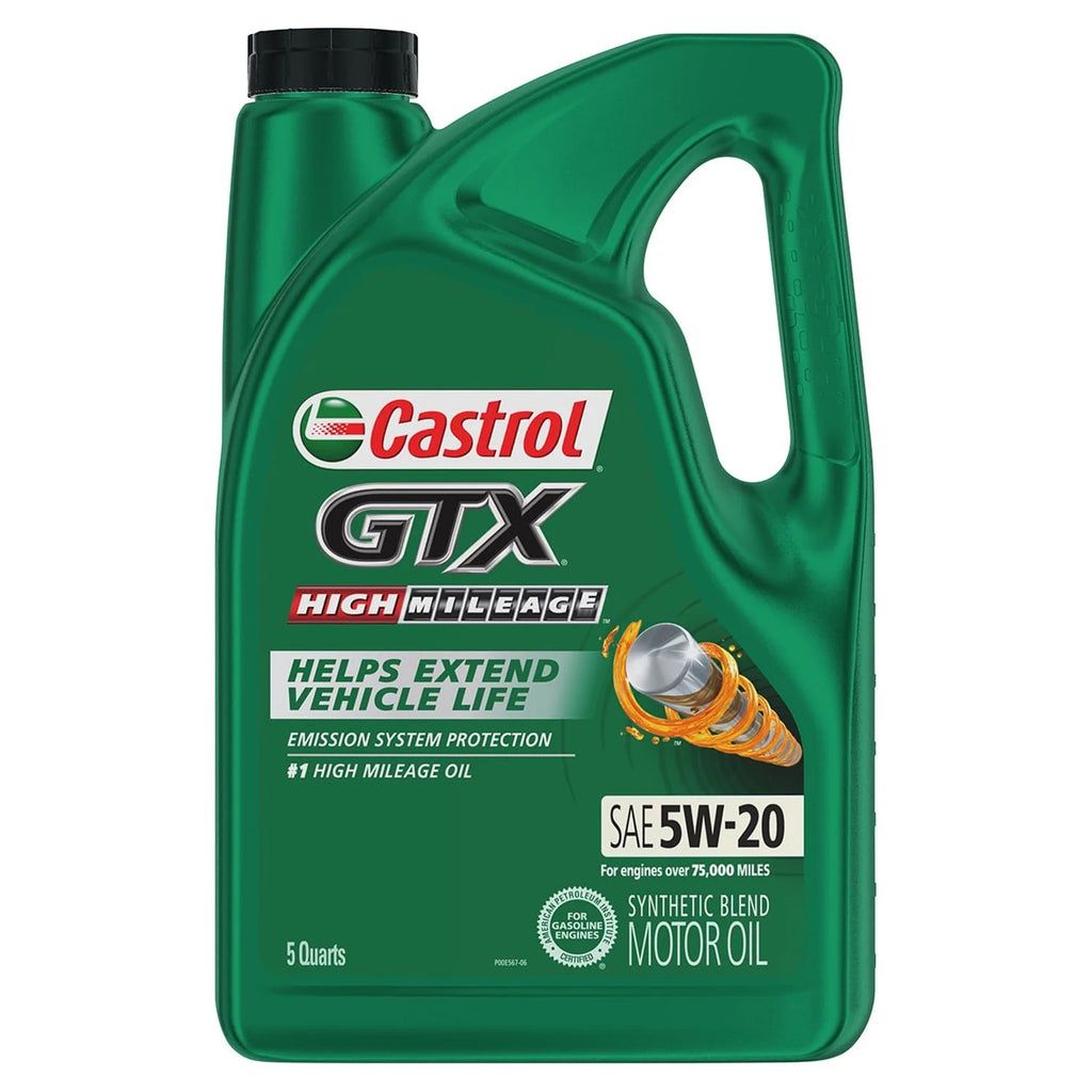 5W-20 Synthetic Blend Motor Oil, 5 Quarts U57139