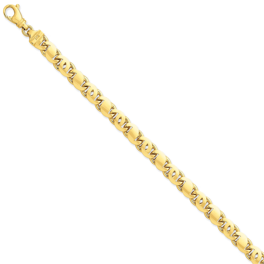 14k Yellow Gold 7.50mm Link Chain Q734
