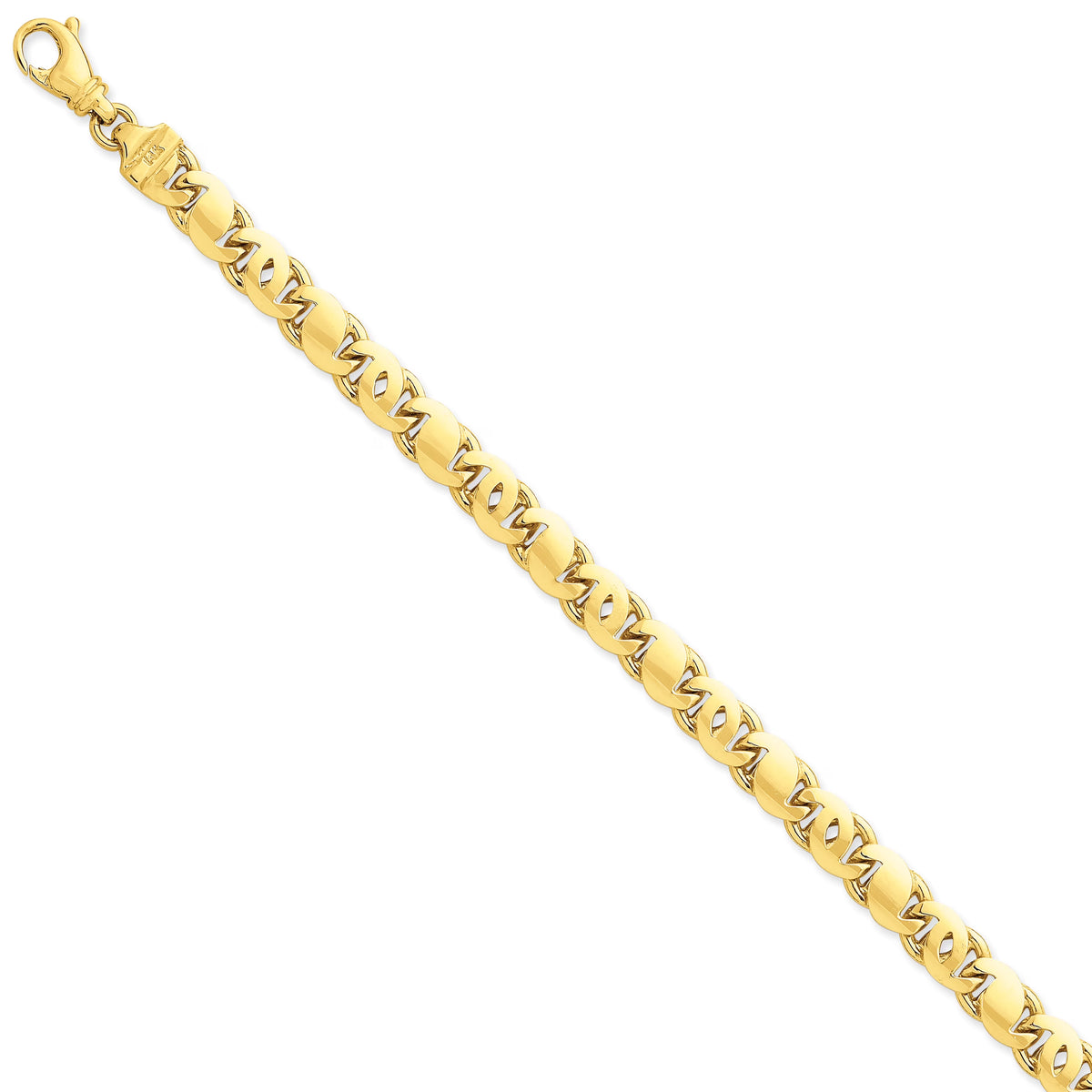14k Yellow Gold 7.50mm Link Chain Q734