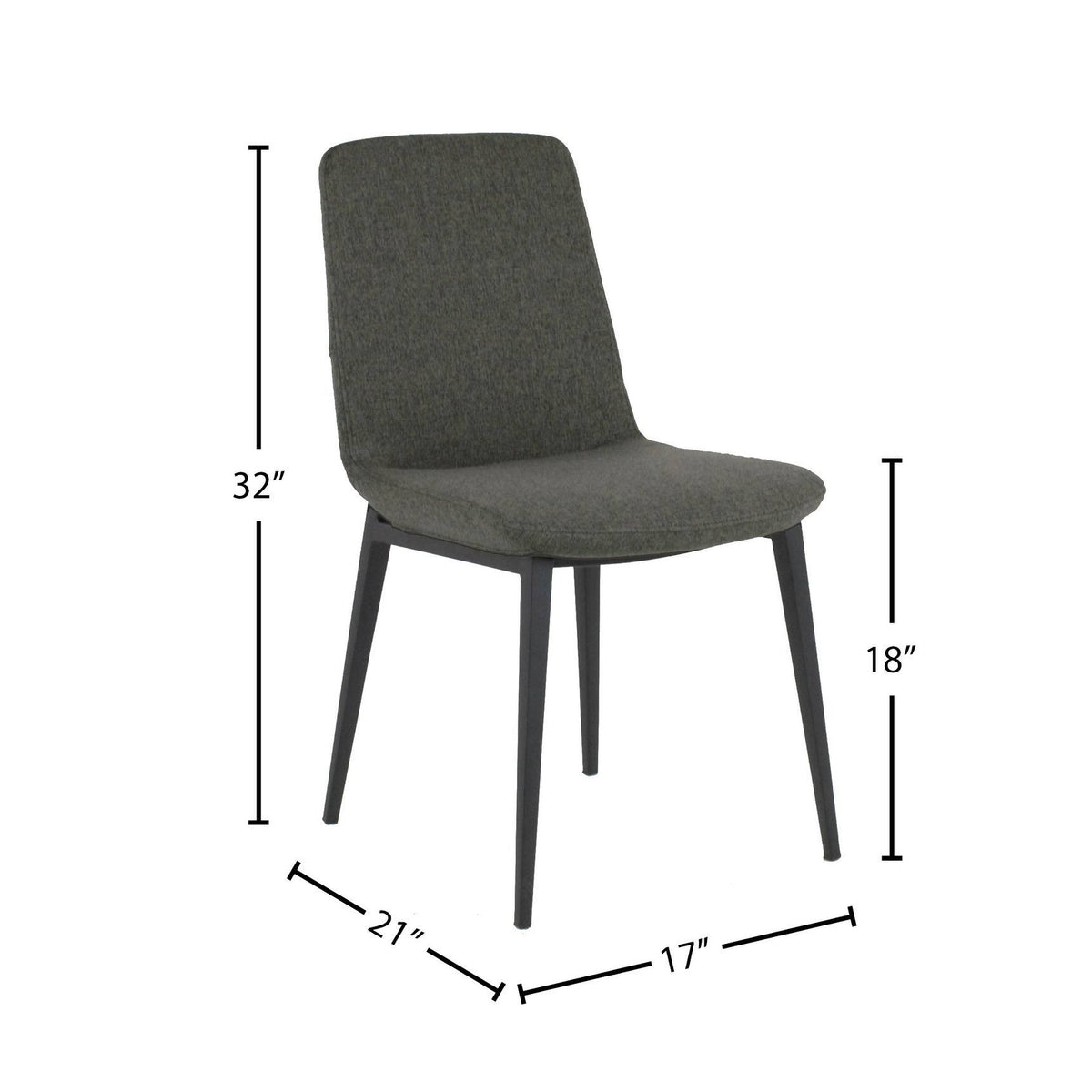 Light Grey Side Chair M1605
