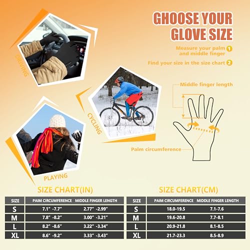 Winter Thermal Touchscreen Gloves P800