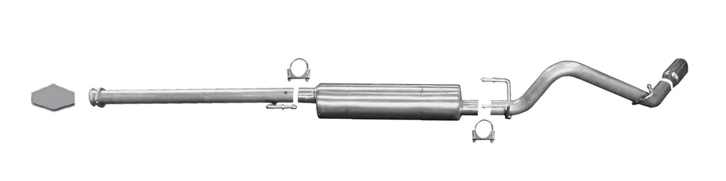 Toyota Tacoma Aluminized Cat-Back Single Exhaust System O723640