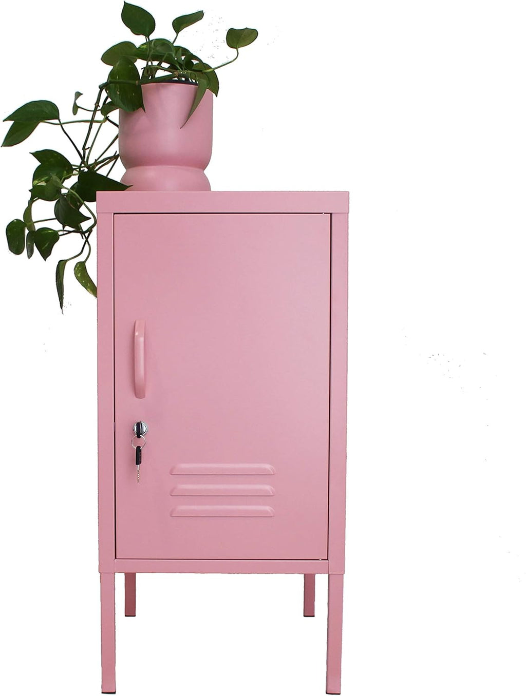 Mint Green Metal End Table K195