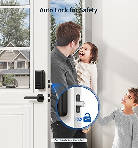 Oil Rubbed Bronze Fingerprint Door Lock R52286