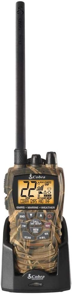 Floating Handheld VHF Radio 6 Watt Submersible Grey I853