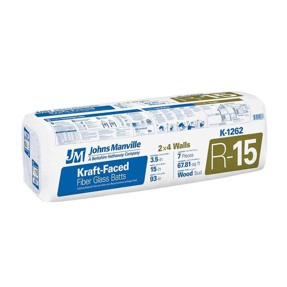 Kraft Faced Fiberglass Batt Insulation M109270