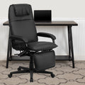 High Back Black LeatherSoft Executive Reclining Ergonomic Swivel Office Chair with Arms M229644