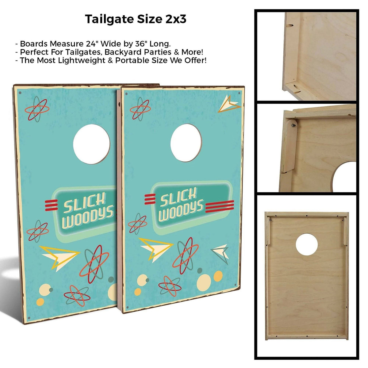 Cornhole Board Set with Carrying Case E3278