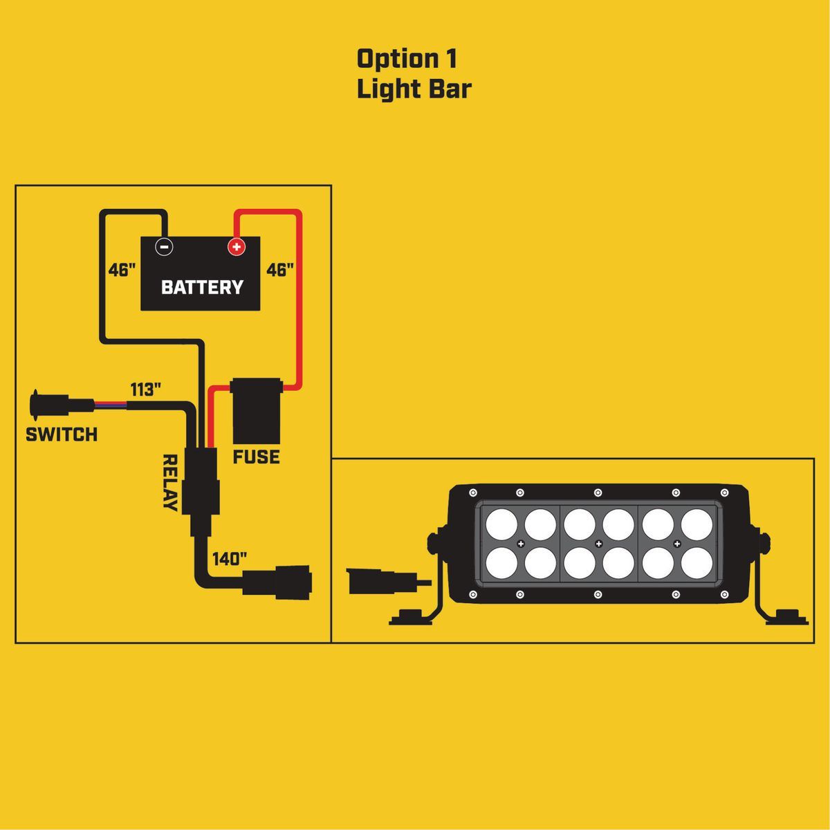 Off-Road Light Wiring Kit G71680
