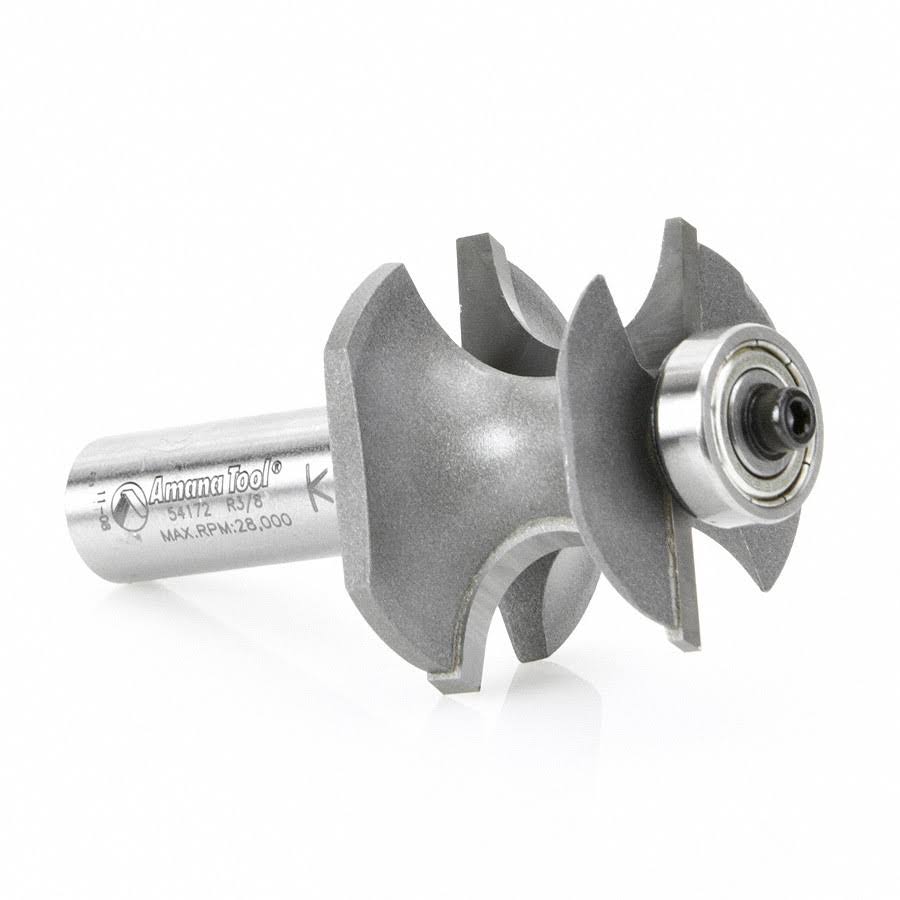 Carbide Tipped Corner Round 3/8 Radius x 1-1/2 Dia x 1 inch x 1/2 Shank V263
