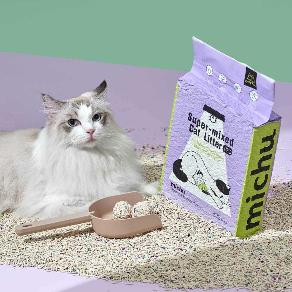 Mixed Tofu Heavy Duty Flushable Kitty Litter O537