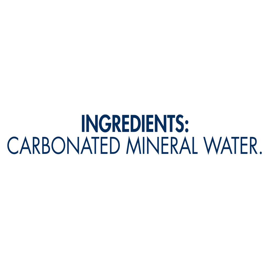 Sparkling Natural Mineral Water, 24 Pack Glass Bottles R87261