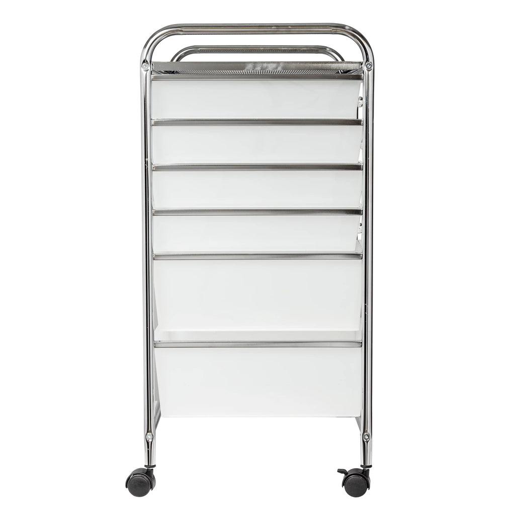 Plastic 12-Drawer Rolling Craft Cart R222