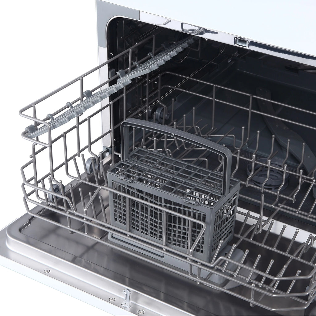 Countertop Portable Dishwasher 6 Place Setting White G74852